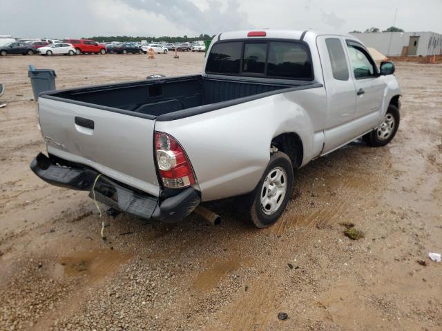 5TETX4CN6AZ710609 - 2010 TOYOTA TACOMA ACCESS CAB ვერცხლისფერი ფოტო 3