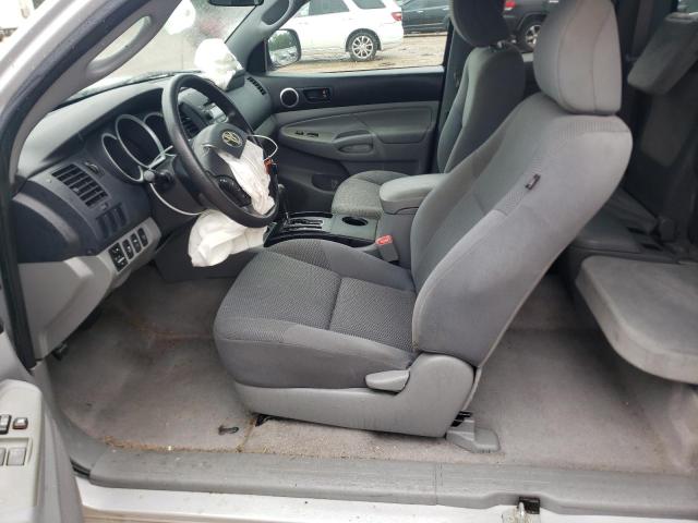 5TETX4CN6AZ710609 - 2010 TOYOTA TACOMA ACCESS CAB ვერცხლისფერი ფოტო 7