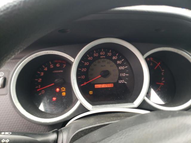 5TETX4CN6AZ710609 - 2010 TOYOTA TACOMA ACCESS CAB ვერცხლისფერი ფოტო 9