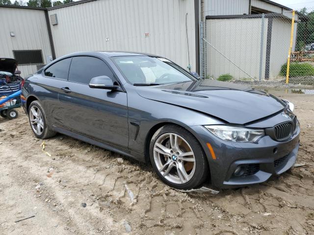 WBA3R5C56GK374258 - 2016 BMW 435 XI GRAY photo 4