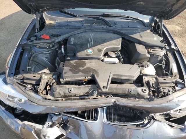 WBA3N9C58EF721615 - 2014 BMW 428 XI GRAY photo 11