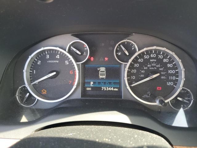 5TFAW5F14EX355221 - 2014 TOYOTA TUNDRA CREWMAX PLATINUM Weiß Foto 9