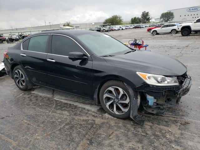 1HGCR2F80HA117368 - 2017 HONDA ACCORD EXL BLACK photo 4