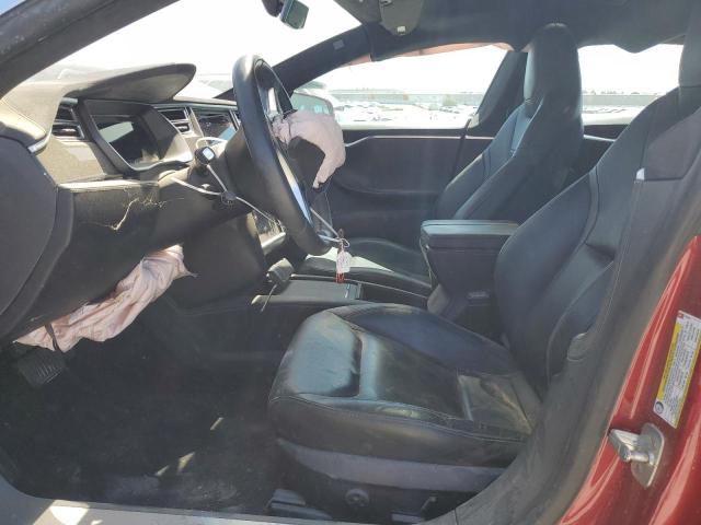 5YJSA1E1XGF127945 - 2016 TESLA MODEL S წითელი ფოტო 7