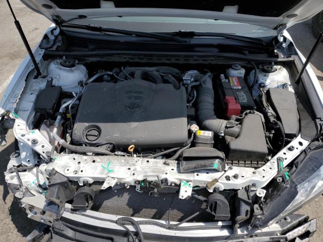 4T1BZ1HK1KU030206 - 2019 TOYOTA CAMRY XSE WHITE photo 11