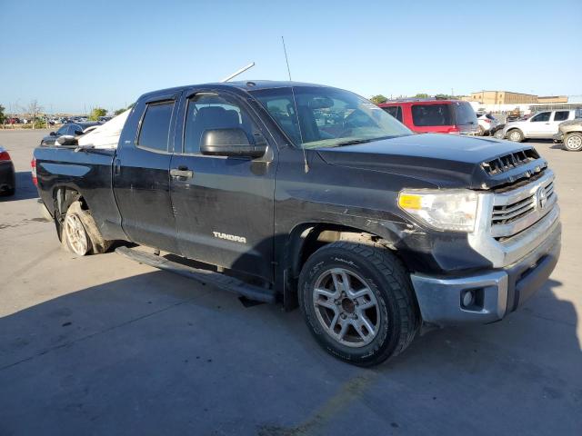 5TFRM5F1XGX105090 - 2016 TOYOTA TUNDRA DOUBLE CAB SR/SR5 BLACK photo 4