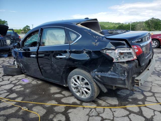 3N1AB7AP2KY414704 - 2019 NISSAN SENTRA S 黑色 照片 2