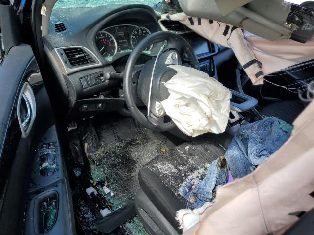 3N1AB7AP2KY414704 - 2019 NISSAN SENTRA S 黑色 照片 8