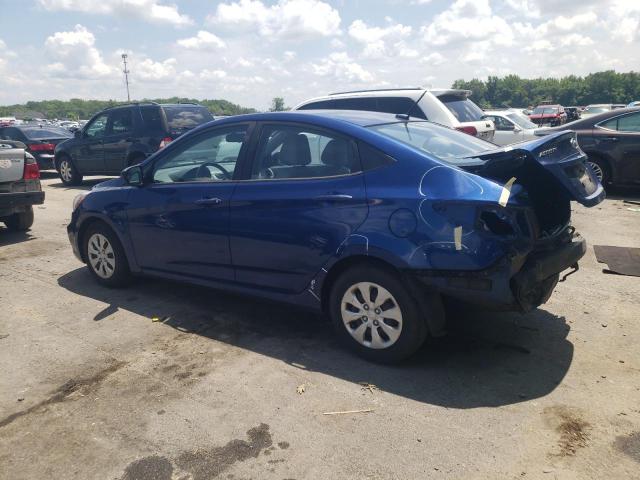 KMHCT4AE1FU799371 - 2015 HYUNDAI ACCENT GLS BLUE photo 2