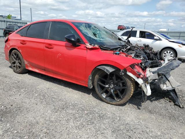 2HGFE2F53NH111978 - 2022 HONDA CIVIC SPORT RED photo 4