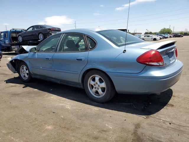 1FAFP53U55A298456 - 2005 FORD TAURUS SE BLUE photo 2