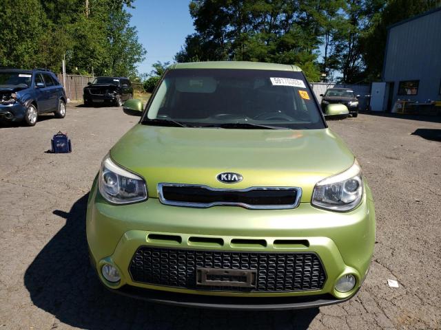 KNDJX3A50E7710073 - 2014 KIA SOUL ! GREEN photo 5