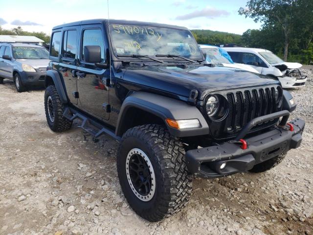 1C4HJXDN9MW664315 - 2021 JEEP WRANGLER U SPORT შავი ფოტო 1