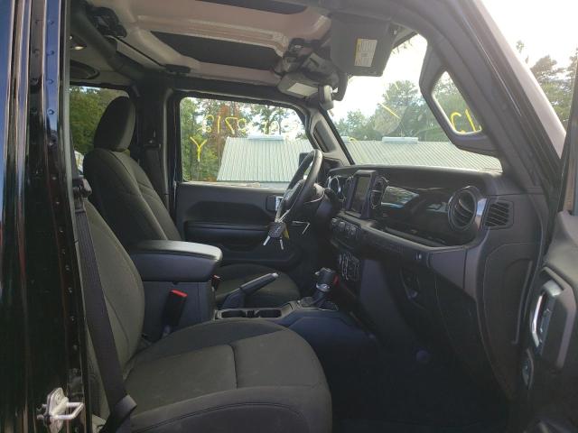 1C4HJXDN9MW664315 - 2021 JEEP WRANGLER U SPORT შავი ფოტო 5