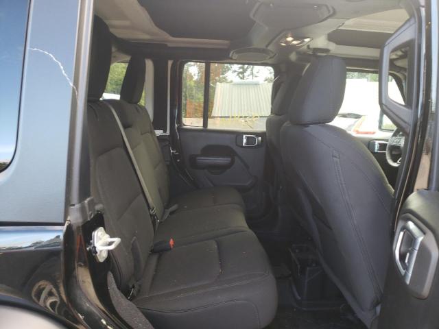 1C4HJXDN9MW664315 - 2021 JEEP WRANGLER U SPORT შავი ფოტო 6