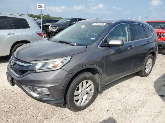 2HKRM4H71GH719050 - 2016 HONDA CR-V EXL GRAY photo 1