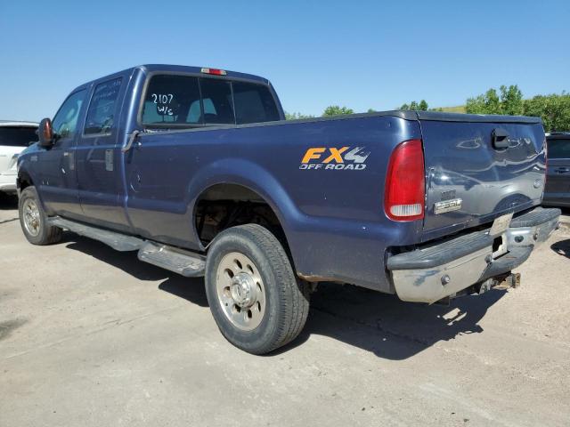 1FTWW31P66EB55508 - 2006 FORD F350 SRW SUPER DUTY BLUE photo 2