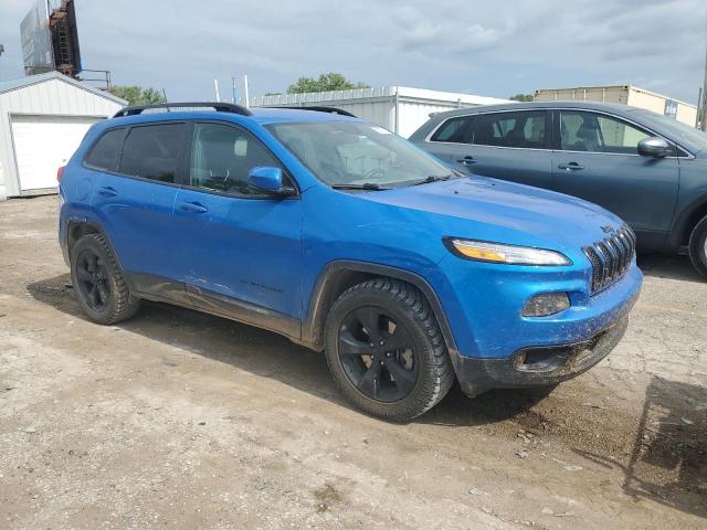 1C4PJMDB8JD527373 - 2018 JEEP CHEROKEE LIMITED BLUE photo 4