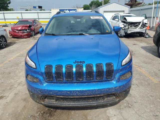 1C4PJMDB8JD527373 - 2018 JEEP CHEROKEE LIMITED BLUE photo 5