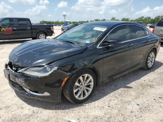 1C3CCCCB4FN525209 - 2015 CHRYSLER 200 C BLACK photo 1