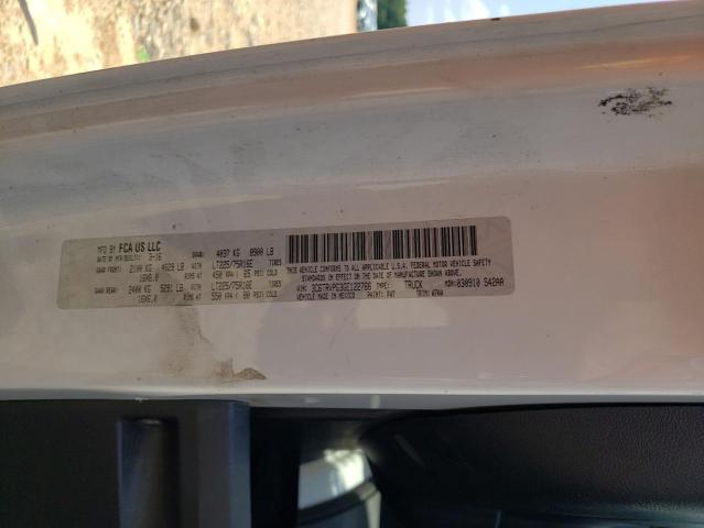 3C6TRVPG3GE122766 - 2016 RAM PROMASTER 2500 HIGH WHITE photo 13