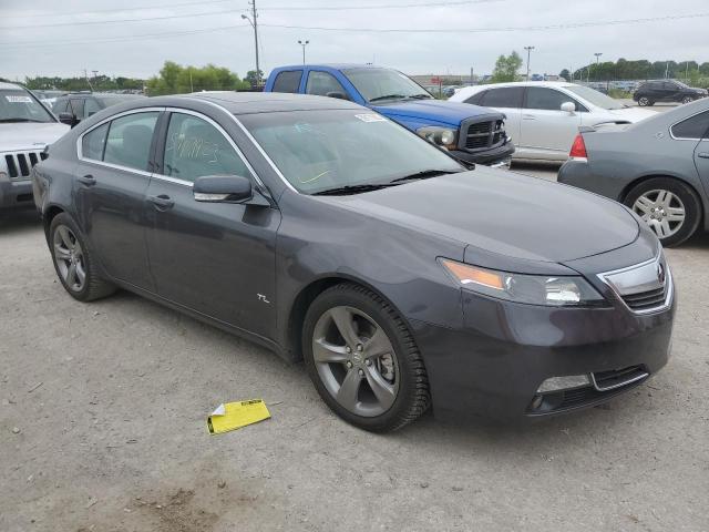 19UUA9F58EA001504 - 2014 ACURA TL TECH CHARCOAL photo 4