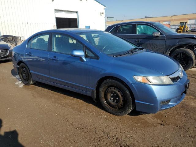2HGFA1F61AH045147 - 2010 HONDA CIVIC LX-S BLUE photo 4