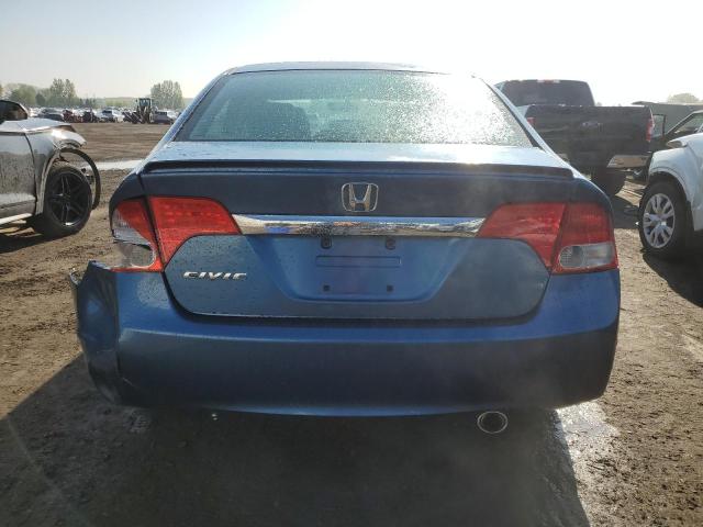 2HGFA1F61AH045147 - 2010 HONDA CIVIC LX-S BLUE photo 6
