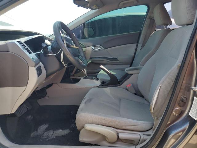 19XFB2F83CE036385 - 2012 HONDA CIVIC EX GRAY photo 7