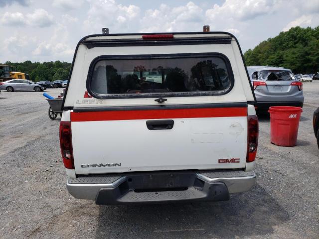 1GTCS148468186472 - 2006 GMC CANYON WHITE photo 6