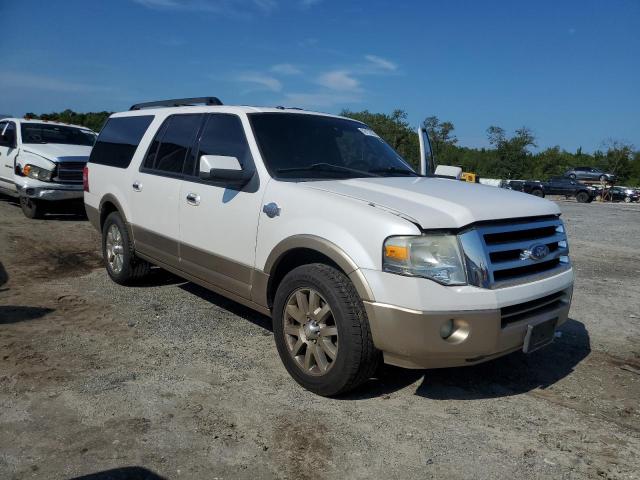 1FMJK1H51BEF09360 - 2011 FORD EXPEDITION EL XLT WHITE photo 4