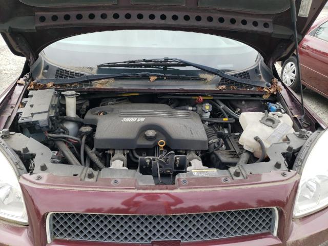 1GNDV23188D210750 - 2008 CHEVROLET UPLANDER LS BURGUNDY photo 12