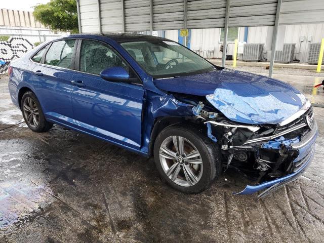 3VW7M7BU5PM005257 - 2023 VOLKSWAGEN JETTA SE BLUE photo 4