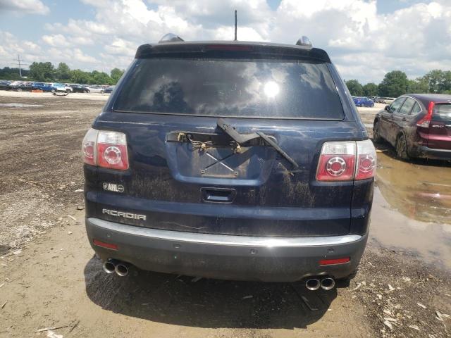 1GKER33708J123569 - 2008 GMC ACADIA SLT-2 BLUE photo 6