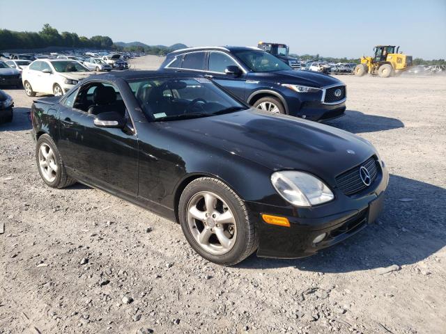 WDBKK65F03F271837 - 2003 MERCEDES-BENZ SLK 320 BLACK photo 4