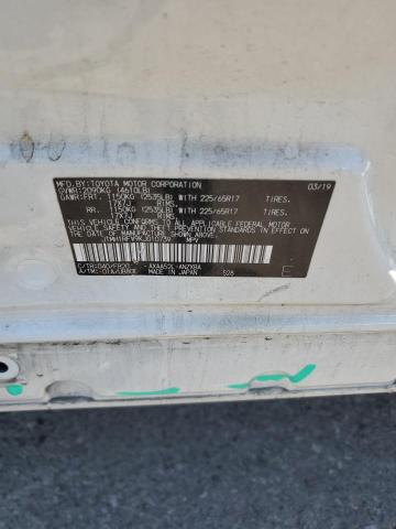 JTMH1RFV9KJ010739 - 2019 TOYOTA RAV4 LE WHITE photo 14