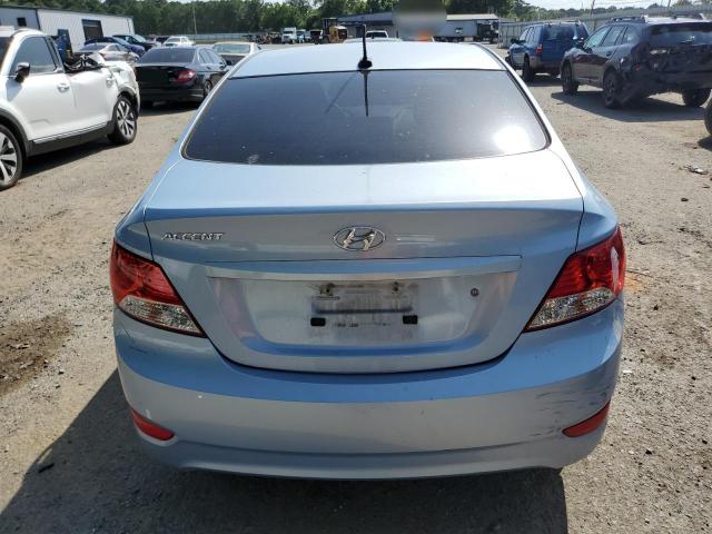 KMHCT4AE6DU571461 - 2013 HYUNDAI ACCENT GLS BLUE photo 6