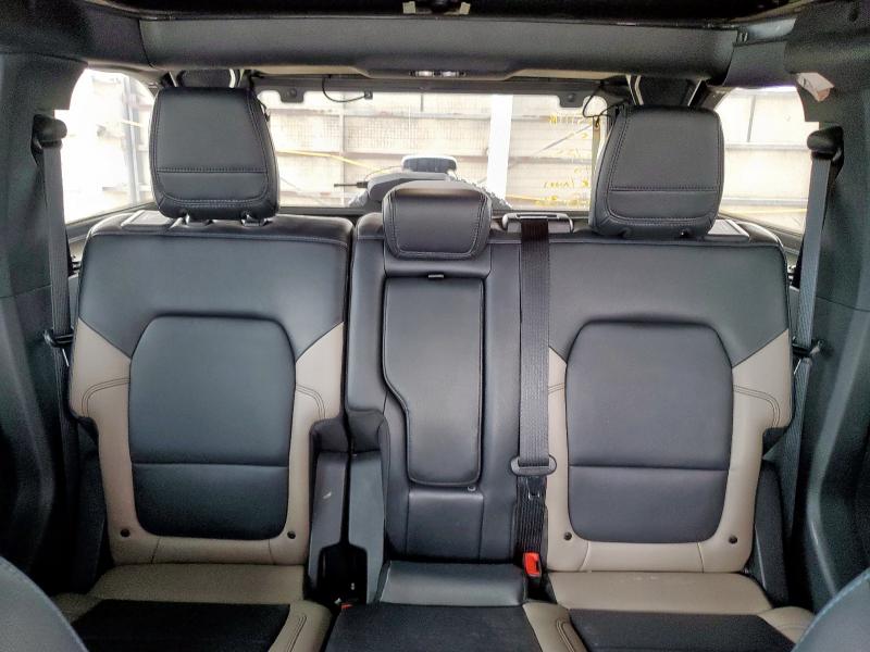 1FMEE5DP6PLB01060 - 2023 FORD BRONCO BASE GRAY photo 10