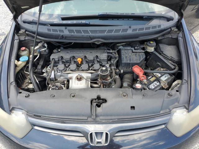 2HGFG12836H544674 - 2006 HONDA CIVIC EX BLACK photo 11