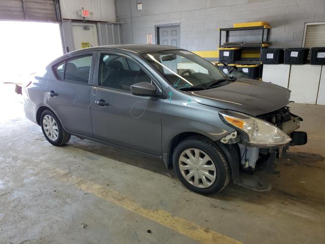 3N1CN7AP9HL809548 - 2017 NISSAN VERSA S GRAY photo 4