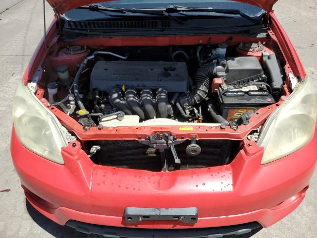 2T1KR32E06C557935 - 2006 TOYOTA COROLLA MA XR RED photo 11
