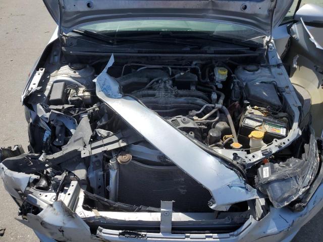 4S3GTAM60H3729300 - 2017 SUBARU IMPREZA SPORT SILVER photo 11