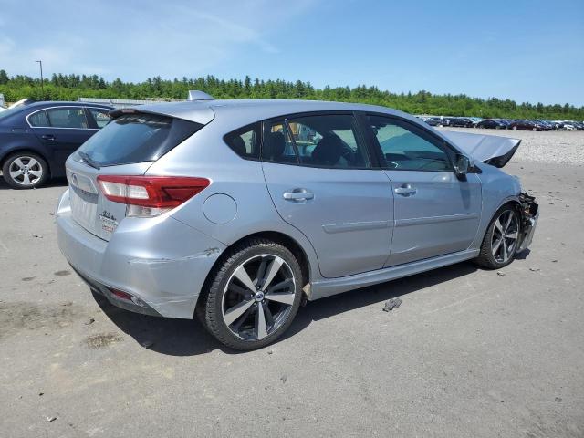 4S3GTAM60H3729300 - 2017 SUBARU IMPREZA SPORT SILVER photo 3