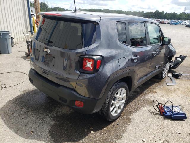 ZACNJDB11PPP14950 - 2023 JEEP RENEGADE LATITUDE GRAY photo 3