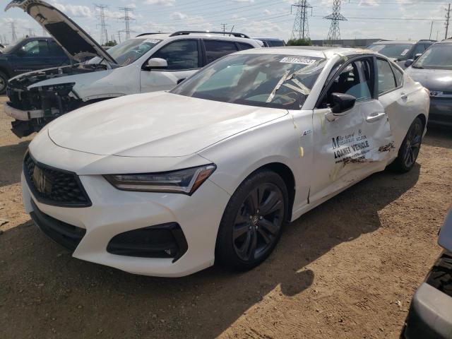 19UUB5F5XNA001428 - 2022 ACURA TLX TECH A WHITE photo 1