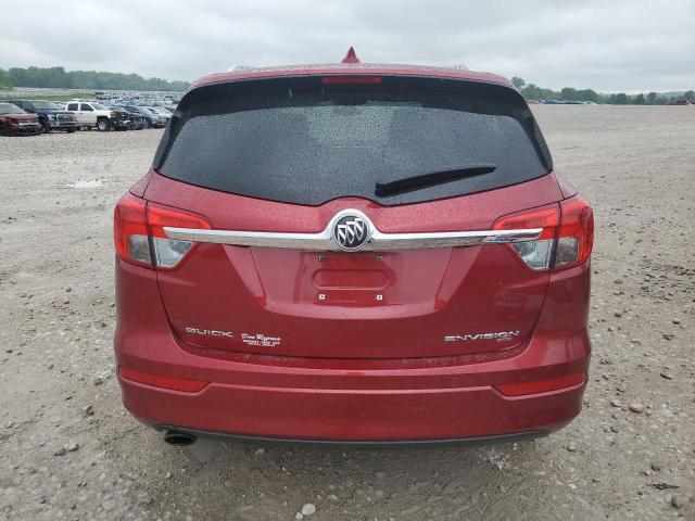 LRBFXDSA6HD162415 - 2017 BUICK ENVISION ESSENCE برغندي صورة 6