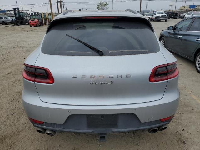 WP1AB2A54HLB16038 - 2017 PORSCHE MACAN S SILVER photo 6