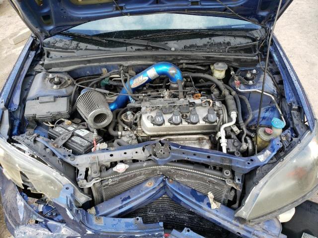 1HGEM22144L038476 - 2004 HONDA CIVIC DX VP Mavi foto 11