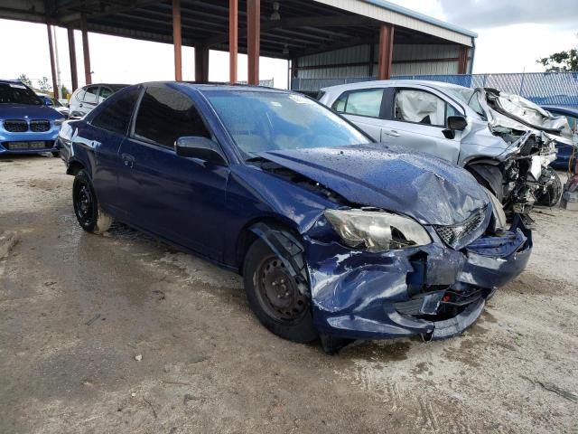 1HGEM22144L038476 - 2004 HONDA CIVIC DX VP BLUE photo 4