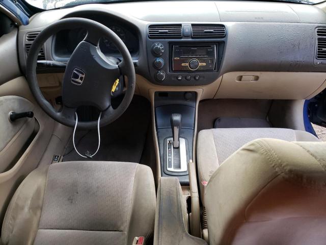 1HGEM22144L038476 - 2004 HONDA CIVIC DX VP Mavi foto 8